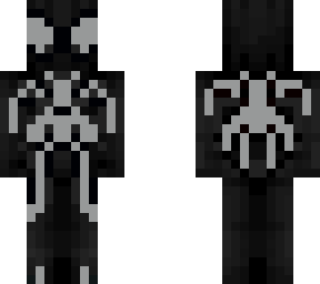 black spiderman