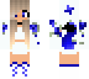 blue wolf girl