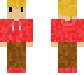 boy with red sweater