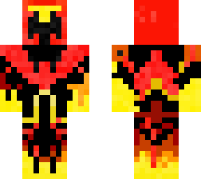 flame man