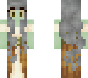grey goblin gal dress