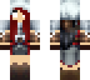 herobrine cute assassin girl