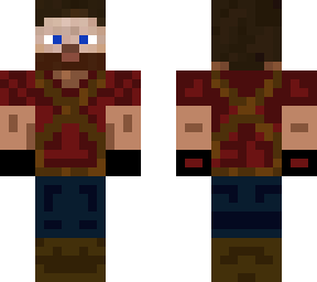lumberjack (lightened & blue-eyed)