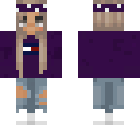 purple skin