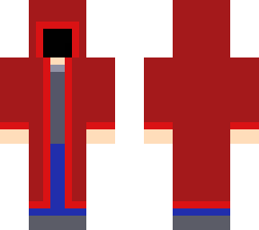 red hooded