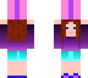 small girl holding present