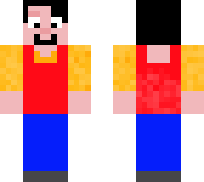 steve worker w/ apron