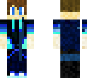 the blue man