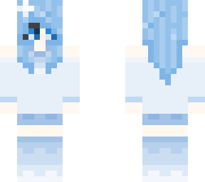 blue girl