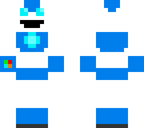 blue robot