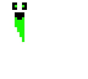 ghost green slime