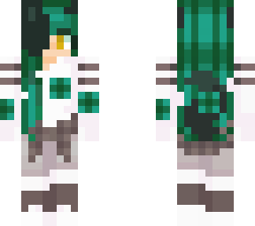green masked wolf grirl