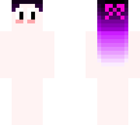 purple hair skin base