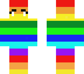 rainbow person