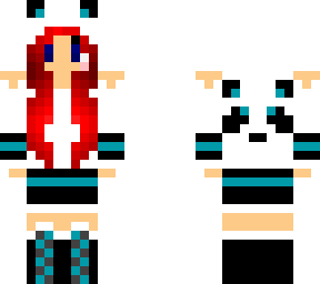 blue panda