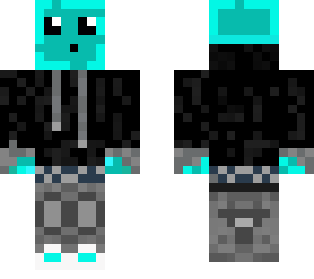 blue slime hoodie