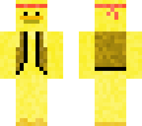 duck with vest
