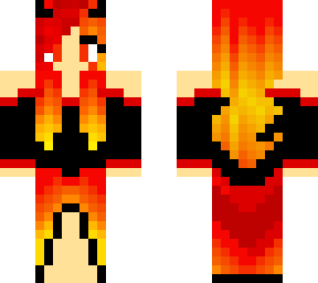 flame girl