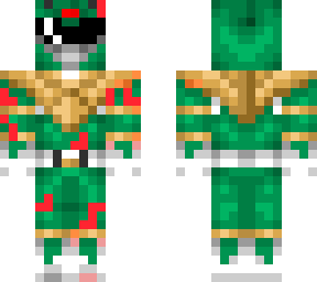 green ranger scratched up