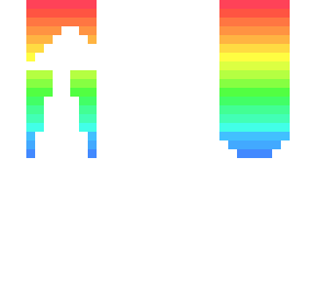 rainbow hair base