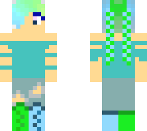 blue & green girl 2.0