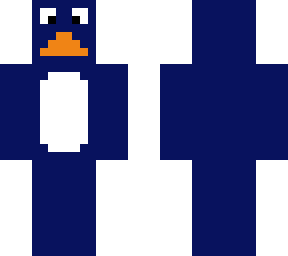 blue club penguin