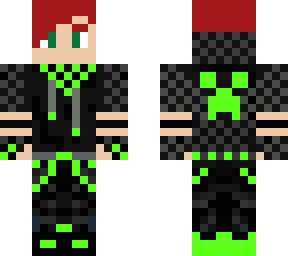 creeper boy green