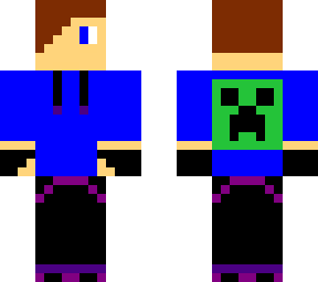 creeper on back idk?