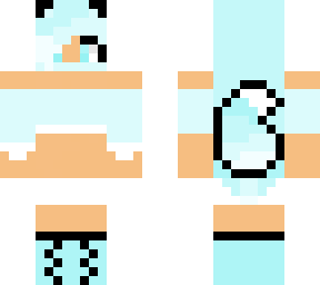 cute camo wolf girl