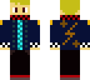 elegant golden-man