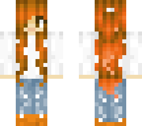 girl with white hoodie