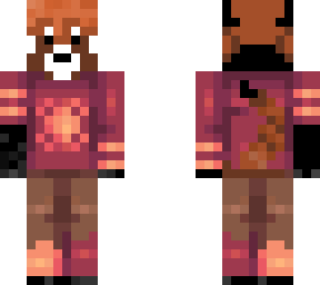 it's a red panda