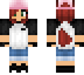 marie w/ pink hat