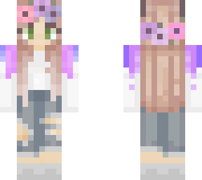 purple girl