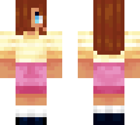 summer girl pastel