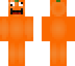the upset orange/ la naranja molesta