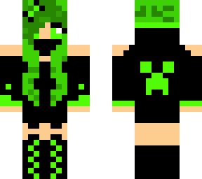 cute creeper girl