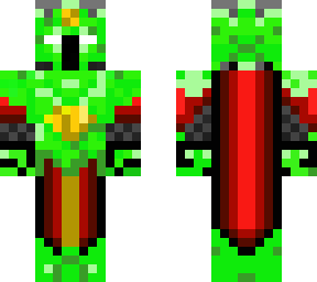 emerald king herobrine