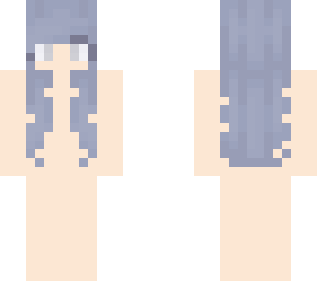 female faded blue skin base