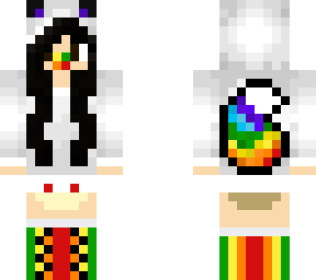 rainbow fox girl