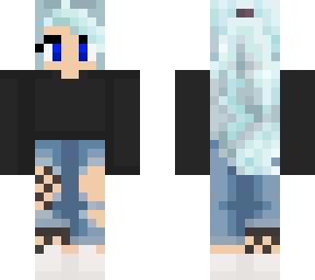 a combination of two skins )