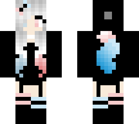 albino wolf girl