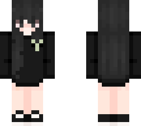alien girl- black