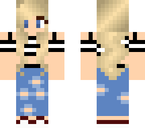 blonde girl with crop top