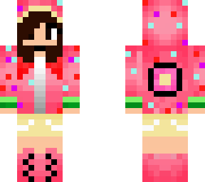 donut girl/chica dona/chica rosquilla.