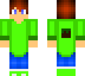 green boy (long shirt)