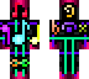 neon music notes
