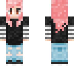 pink space buns