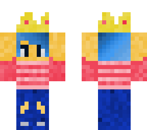 pro boy holding crown