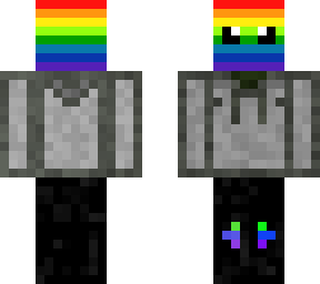 raibow hoodie boy